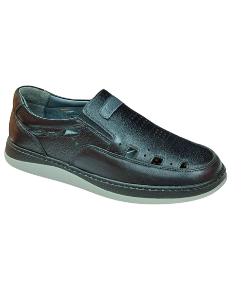 Dr.Relax 118 Erkek Siyah (40-44) Deri Comfort Ayakkabı