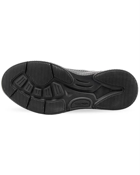 Forelli For-Halluks-G 46109 Erkek Siyah (40-45) Deri Comfort Ayakkabı - 4