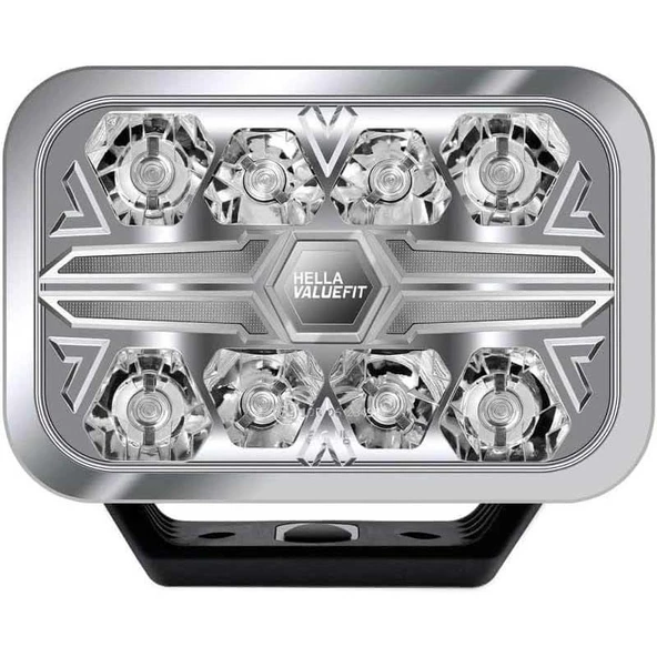 Hella Off-Road Valuefit Blade Led Uzun Far Krom 36W 9" Beyaz-Amber Isik 1FJ357199-081 - 3