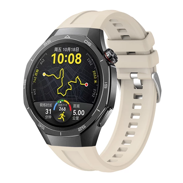 Huawei Watch GT 5 Pro 46mm Kordon Spor Silikon Kordon 1e1 Uyumlu - 7