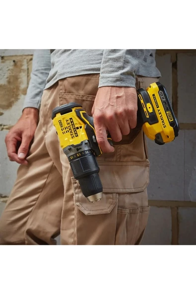 Stanley SBD715C2K 18V 1.5AH V20 2 Bataryalı Kömürsüz Darbeli Matkap - 2