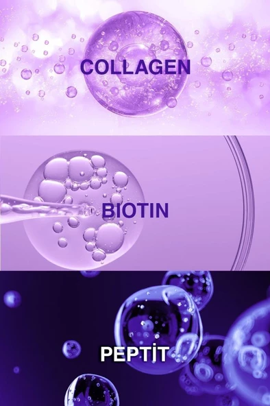 Bioxcin Collagen & Biotin Ekstra Hacim Saç Kremi 250 ml - Kolajen Biotin Ince Seyrek Saçlar - 3