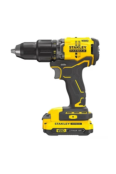 Stanley SBD715C2K 18V 1.5AH V20 2 Bataryalı Kömürsüz Darbeli Matkap