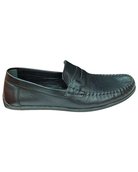Smartmen Saraçlı Erkek Siyah Casual Ayakkabı-2 - 2