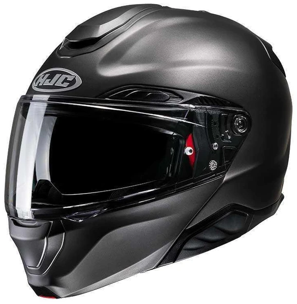 HJC RPHA91 KASK SEMI FLAT TITANIUM - Resim 4