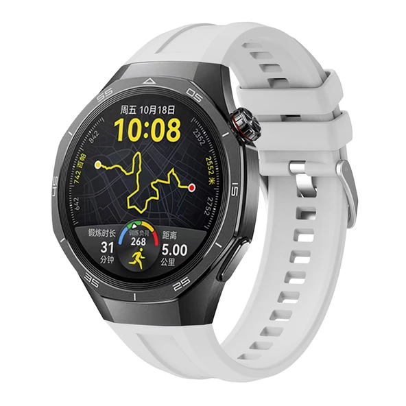 Huawei Watch GT 5 Pro 46mm Kordon Spor Silikon Kordon 1e1 Uyumlu - 10