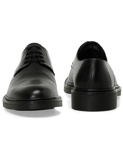 İnci Wrad 4Pr Erkek Siyah (40-45) Deri Klasik Ayakkabı - 5