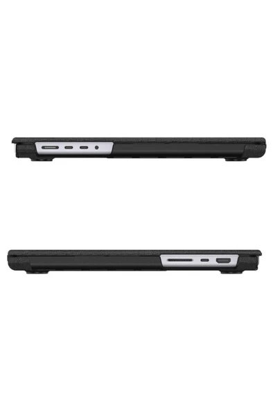 Spigen MacBook Pro 14" M2 (2023) / M1 (2021) Kılıf Urban Fit Black - ACS04213