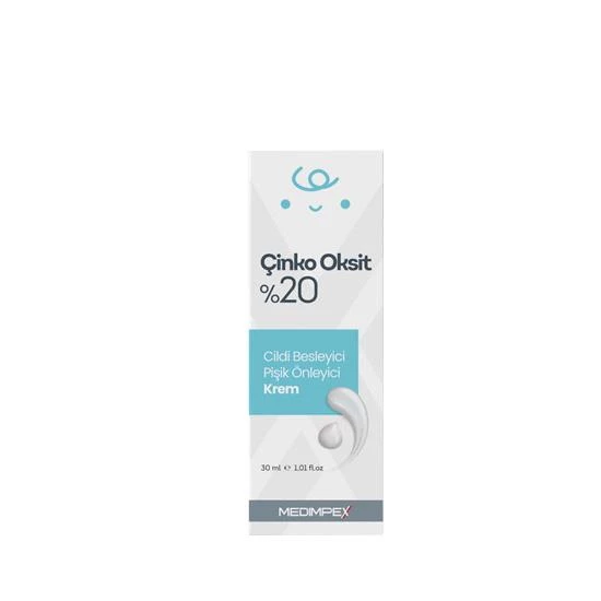 Medimpex Çinko Oksit %20 Krem 30gr - 1