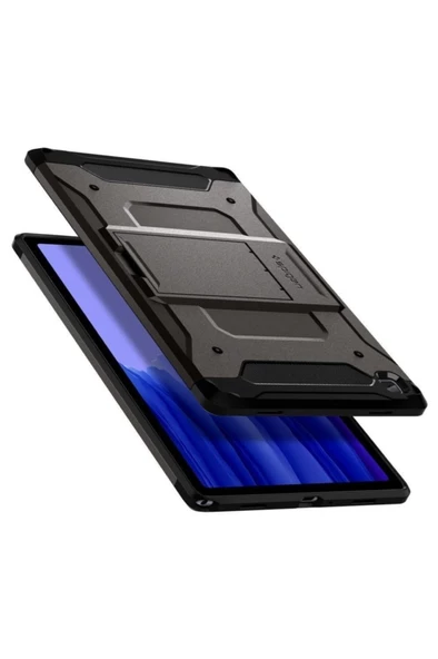 Spigen Galaxy Tab A7 Kılıf Tough Armor Pro Gunmetal - ACS01564 - 4