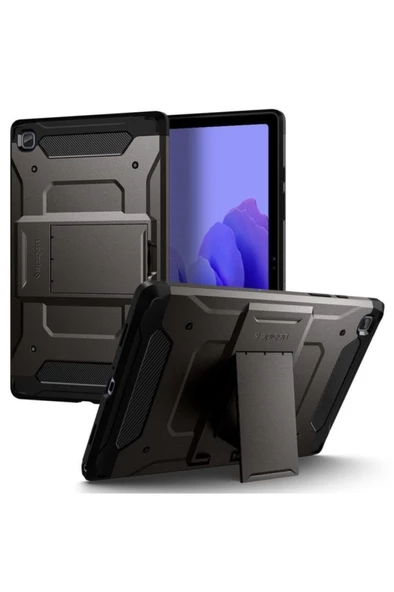 Spigen Galaxy Tab A7 Kılıf Tough Armor Pro Gunmetal - ACS01564