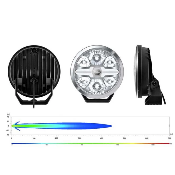 Hella Off-Road Valuefit Blade Led Uzun Far Krom 22W 7" Beyaz Isik 1FJ357198-001 - Resim 3