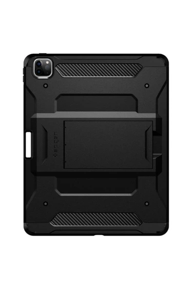 Spigen iPad Pro 12.9'' (2020 / 2018) Kılıf Tough Armor Pro Black - ACS01027