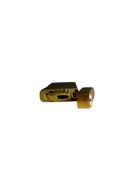 Hunter Gold Metal Özel Kutulu Jet Alev Çakmak - 4