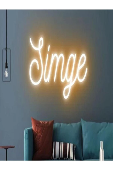 Twins Led Aydınlatma Simge Yazılı Pleksi Neon Tabela ürün görseli 1