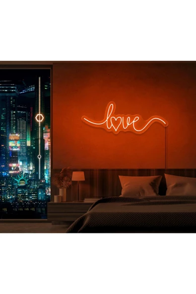 Twins Led Aydınlatma Love Yazılı Neon Tabela ürün görseli 1