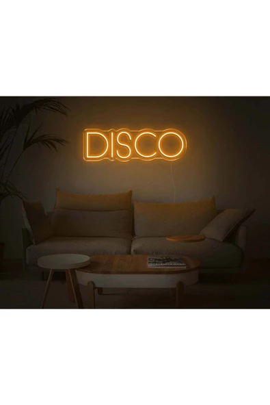 Twins Led Aydınlatma DISCO Yazılı Neon Tabela ürün görseli 1