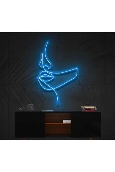 Twins Led Aydınlatma Aesthetic Kadın Silüet Neon Tabela