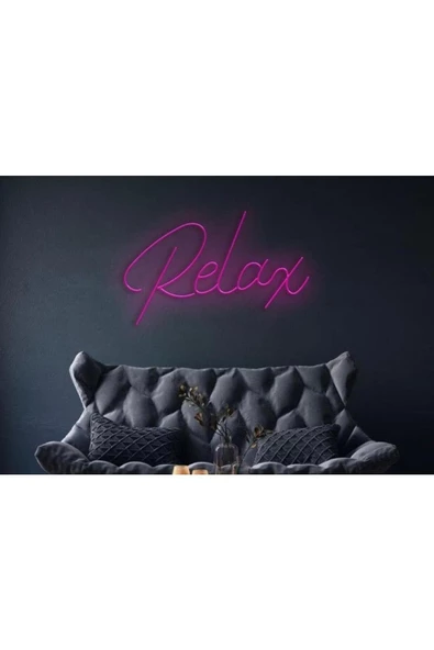 Twins Led Aydınlatma Relax Pleksi Neon Tabela