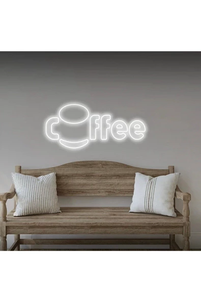 Twins Led Aydınlatma Coffee Yazılı Neon Tabela