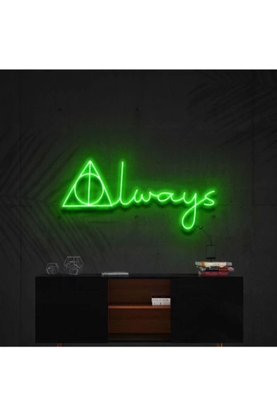 Twins Led Aydınlatma Subliminal Always Yazılı Neon Tabela