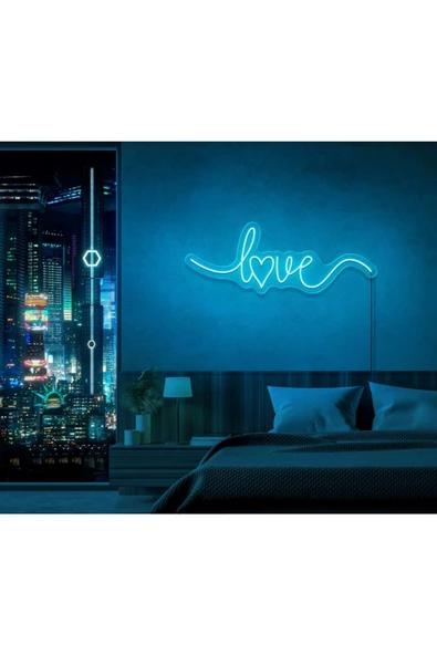 Twins Led Aydınlatma Love Yazılı Neon Tabela ürün görseli 1