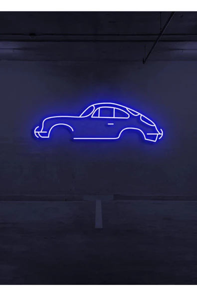 Twins Led Aydınlatma Rent A Carlara Özel Retro Araba Figürlü Neon Tabela