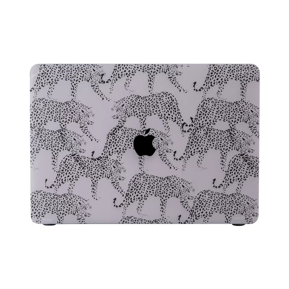 Macbook Air M1 Kılıf 13 inç Animal02 (TouchID'li M1 Air) A2337 A2179 A1932 ile Uyumlu - 8