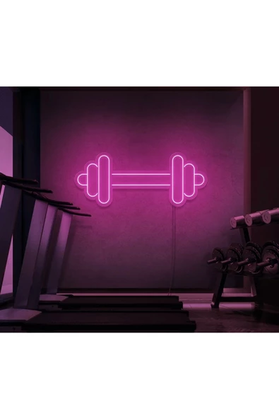 Twins Led Aydınlatma DAMBIL Şekilli Neon Tabela