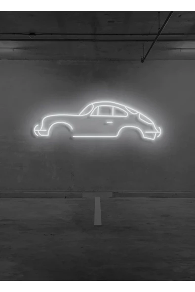 Twins Led Aydınlatma Rent A Carlara Özel Retro Araba Figürlü Neon Tabela ürün görseli