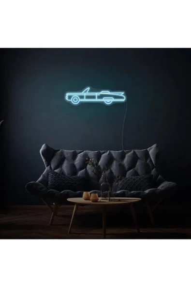 Twins Led Aydınlatma Rent A Carlara Özel Araba Figürlü Neon Tabela ürün görseli 1