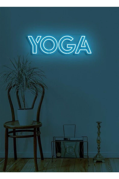 Twins Led Aydınlatma YOGA Yazılı Neon Tabela ürün görseli 1