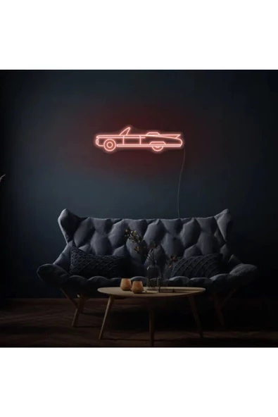 Twins Led Aydınlatma Rent A Carlara Özel Araba Figürlü Neon Tabela ürün görseli