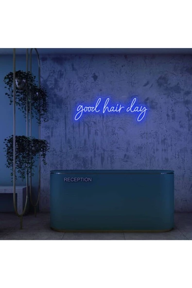 Twins Led Aydınlatma good hair day Yazılı Neon Tabela