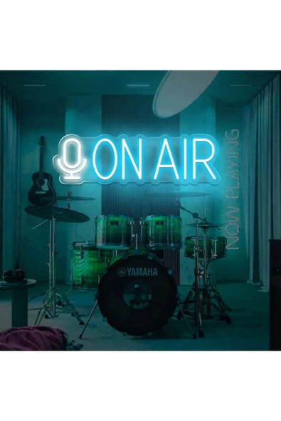 Twins Led Aydınlatma ON AIR Yazılı ve Şekilli Neon Tabela ürün görseli 1