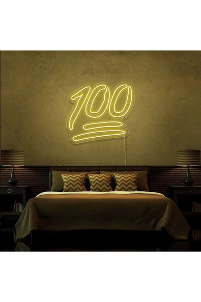 Twins Led Aydınlatma 100 Yazılı Neon Tabela ürün görseli