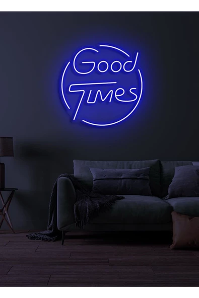 Twins Led Aydınlatma Good Times Yazılı Neon Tabela ürün görseli