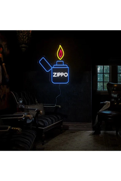 Twins Led Aydınlatma ZIPPO Yazılı ve Şekilli Neon Tabela
