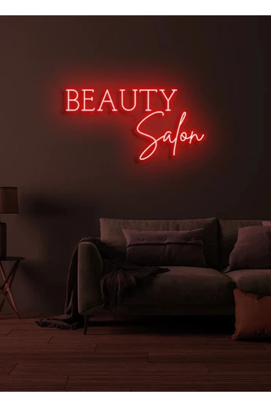 Twins Led Aydınlatma BEAUTY Salon Yazılı Neon Tabela ürün görseli 1