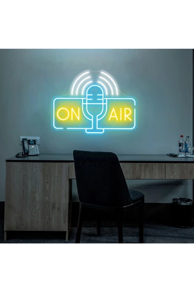 Twins Led Aydınlatma ON AIR Yazılı ve Şekilli Neon Tabela ürün görseli