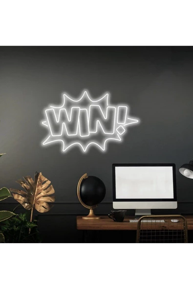 Twins Led Aydınlatma WIN! Yazılı Neon Tabela ürün görseli 1