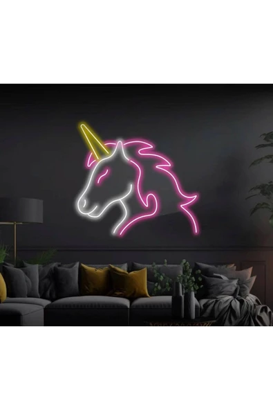 Twins Led Aydınlatma Unicorn Neon Tabela ürün görseli 1