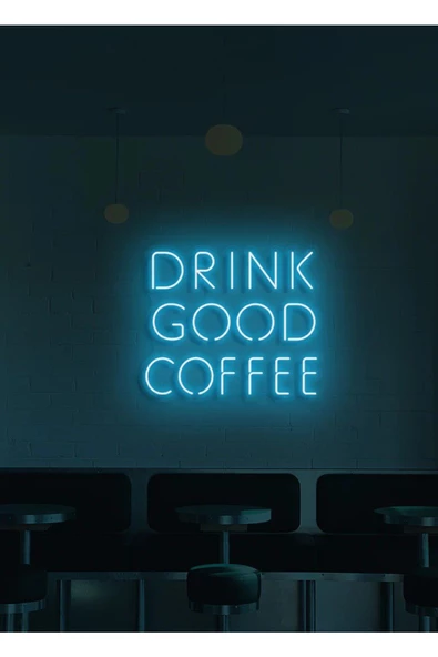 Twins Led Aydınlatma DRINK GOOD COFFEE Yazılı Neon Tabela ürün görseli
