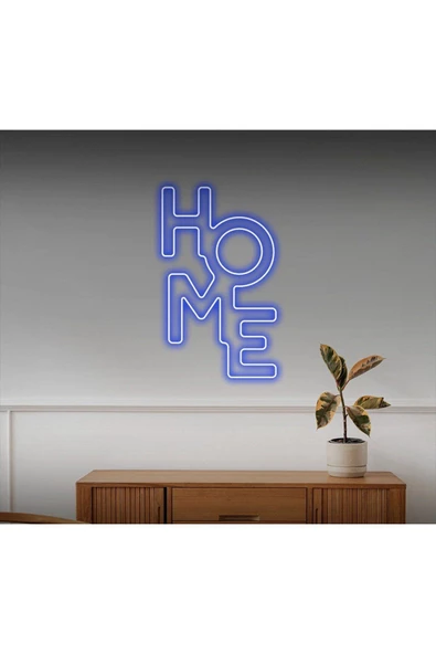 Twins Led Aydınlatma HOME Yazılı Neon Tabela ürün görseli 1