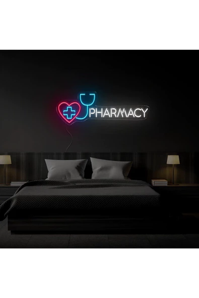 Twins Led Aydınlatma PHARMACY Yazılı ve Şekilli Neon Tabela ürün görseli