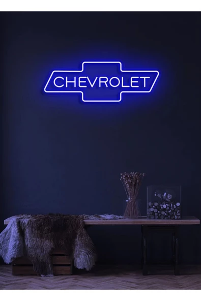 Twins Led Aydınlatma Rent A Carlara Özel CHEVROLET Yazılı Neon Tabela