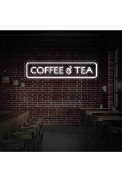 Twins Led Aydınlatma COFFEE TEA Yazılı Neon Tabela ürün görseli 1