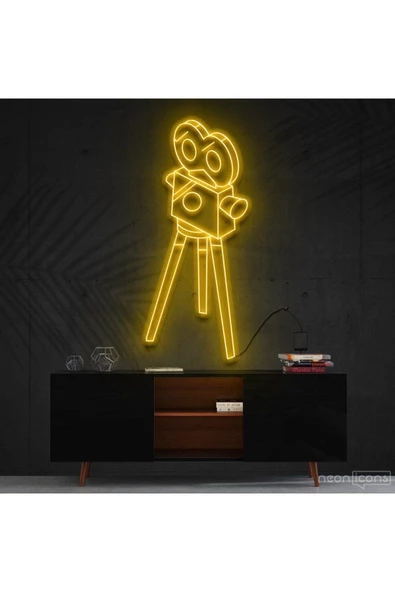 Twins Led Aydınlatma Camera Roll Neon Tabela ürün görseli 1