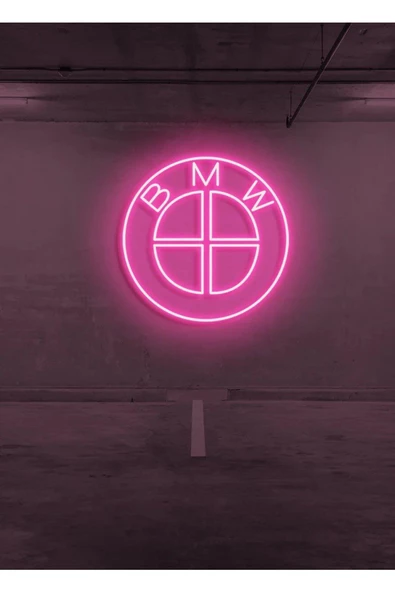 Twins Led Aydınlatma Rent A Carlara Özel BMW Logo Neon Tabela ürün görseli