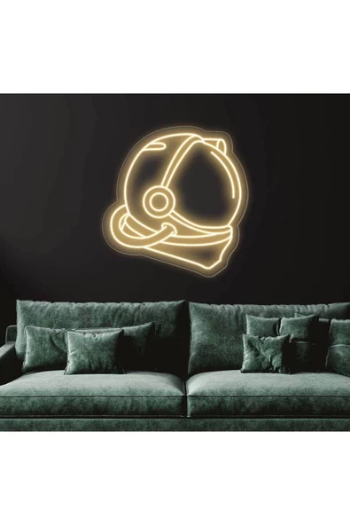 Twins Led Aydınlatma Astronot Figürlü Neon Tabela